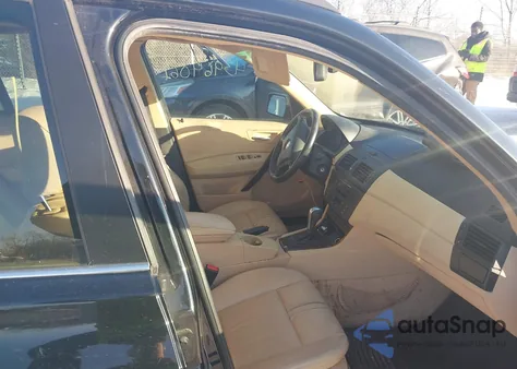 2006 BMW X3 3.0I from USA, damaged, VIN WBXPA93466WG91397